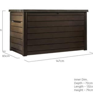 Keter XXL 870L Deck Storage Box