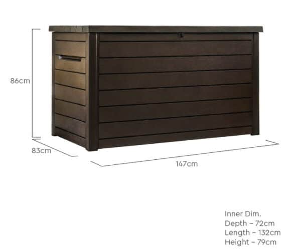 Keter XXL 870L Deck Storage Box