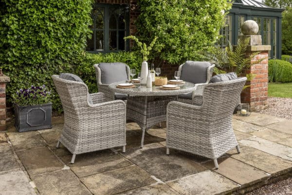 Norfolk Leisure Wroxham Garden 4 Seat Dining Set