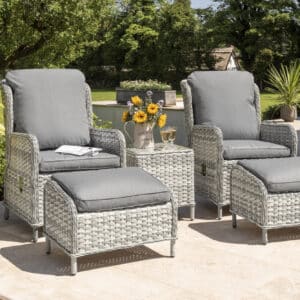 Wroxham Relax Reclining Garden Chair Set