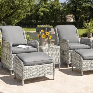 Wroxham Relax Reclining Garden Chair Set