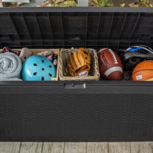 Keter 270L Samoa Storage Box in Anthracite Grey