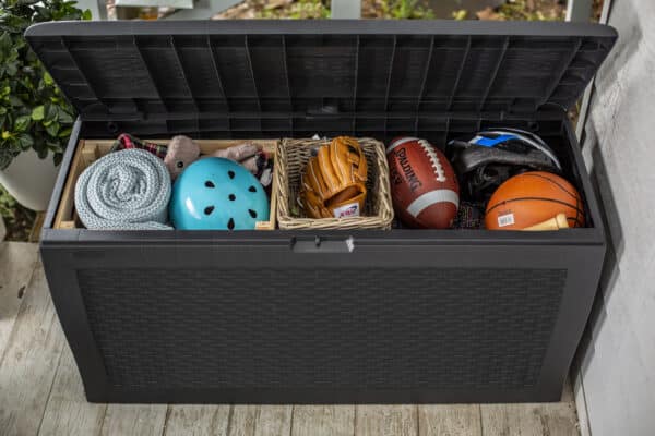 Keter 270L Samoa Storage Box in Anthracite Grey