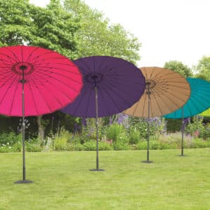 Norfolk Leisure Geisha Taupe Parasol 2.5m