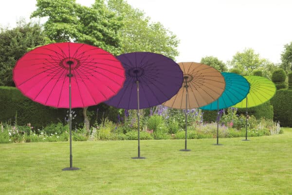 Norfolk Leisure Geisha Taupe Parasol 2.5m