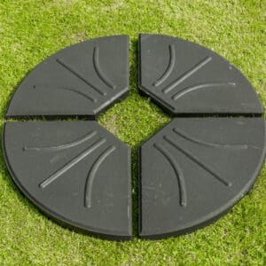 Norfolk Leisure Garden Must Haves Four Part Black Cantilever Base 80kg