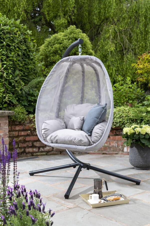 Norfolk Leisure Folding Textilene Swing Chair