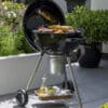 Norfolk Grills Corus Charcoal Wheeled Kettle BBQ with Lid