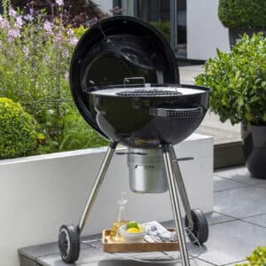 Norfolk Grills Corus Charcoal Wheeled Kettle BBQ with Lid