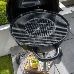 Norfolk Grills Corus Charcoal Wheeled Kettle BBQ with Lid