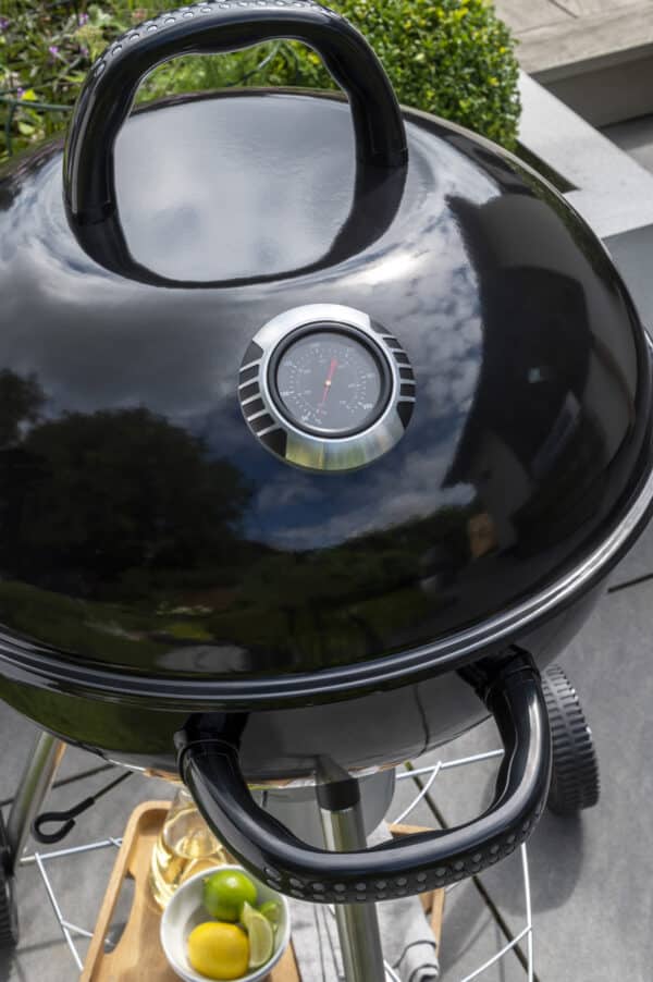 Norfolk Grills Corus Charcoal Wheeled Kettle BBQ with Lid