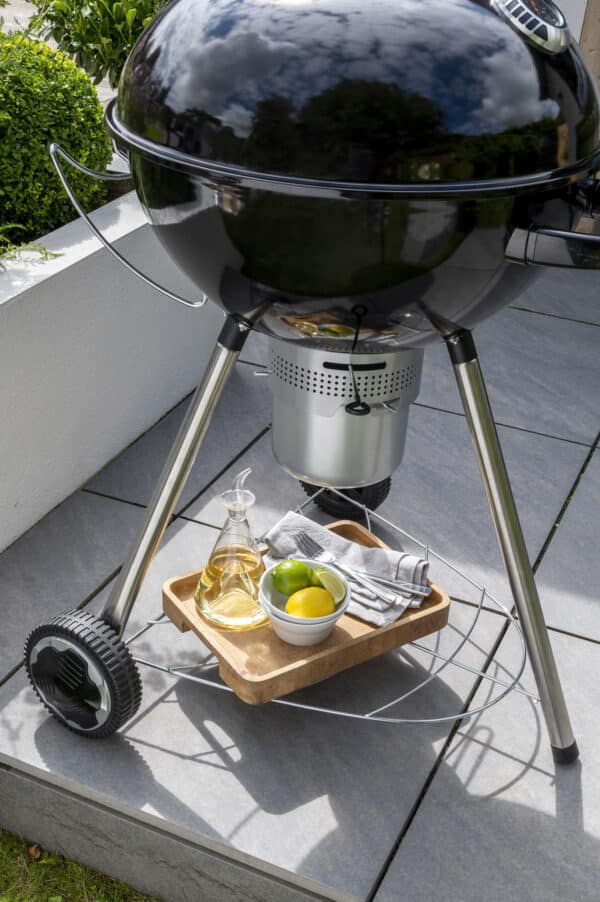 Norfolk Grills Corus Charcoal Wheeled Kettle BBQ with Lid