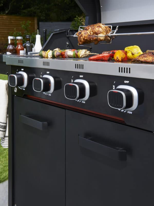 Norfolk Grills INFINITY 400 Gas 4 Burner with side burner