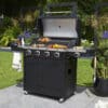 Norfolk Grills INFINITY 400 Gas 4 Burner with side burner