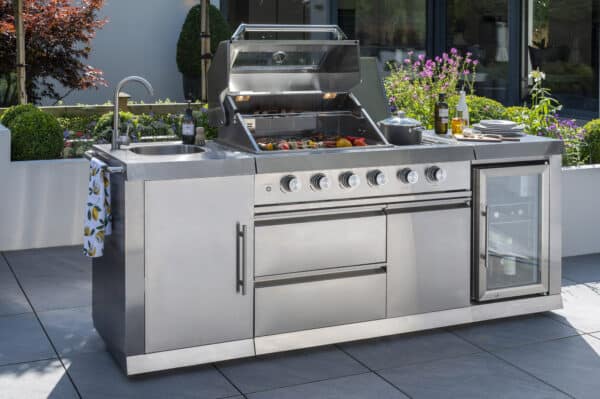 6 Burner Absolute outdoor kitchen from Norfolk Grills