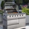 Norfolk Grills Absolute Outdoor Kitchen 4 Burner Gas BBQ With Side Burner