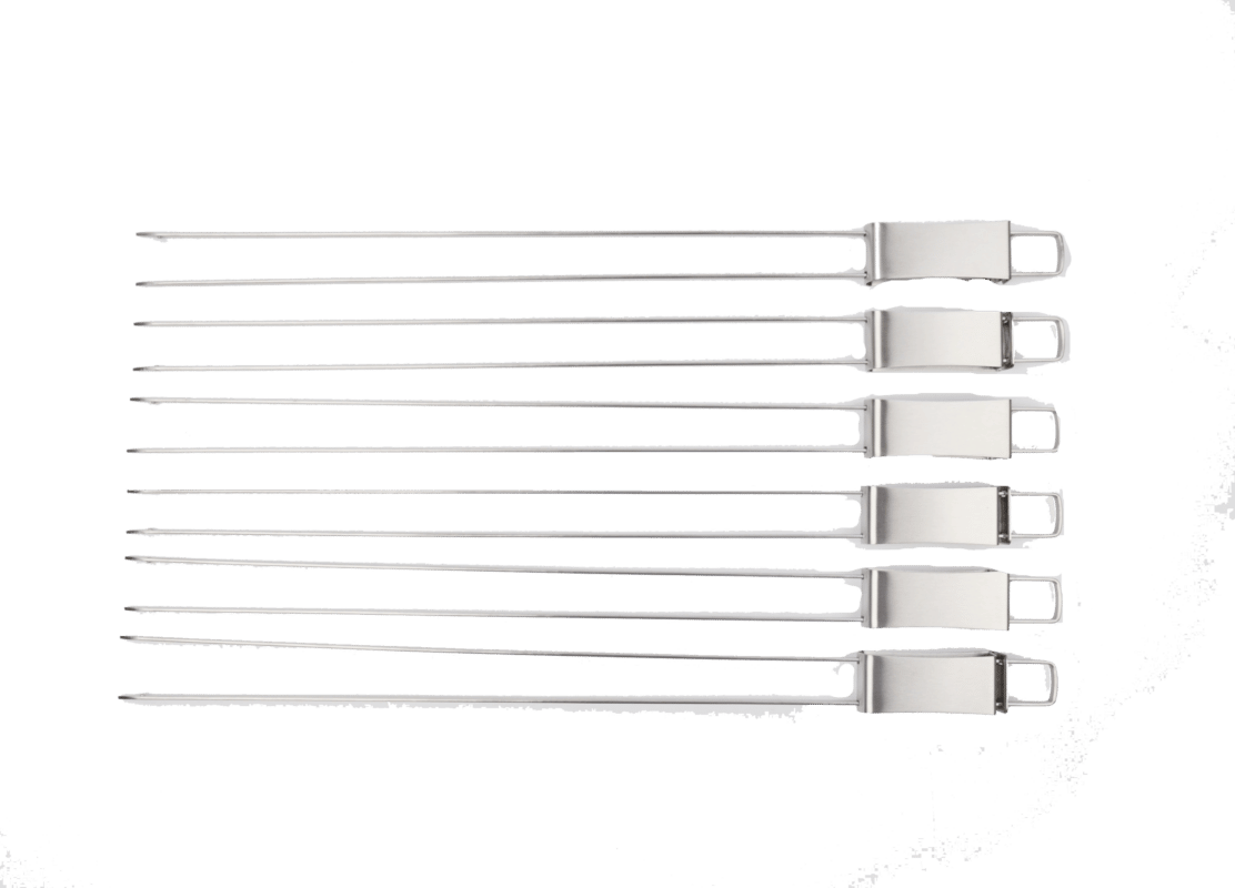 Norfolk Grills Metal Skewers 6pk