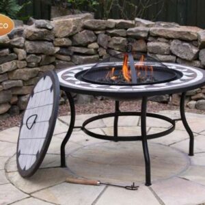 Calenta Mosaic Fire Bowl Table