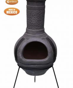 Linea Mexican Chimenea in Grey (Extra Large)