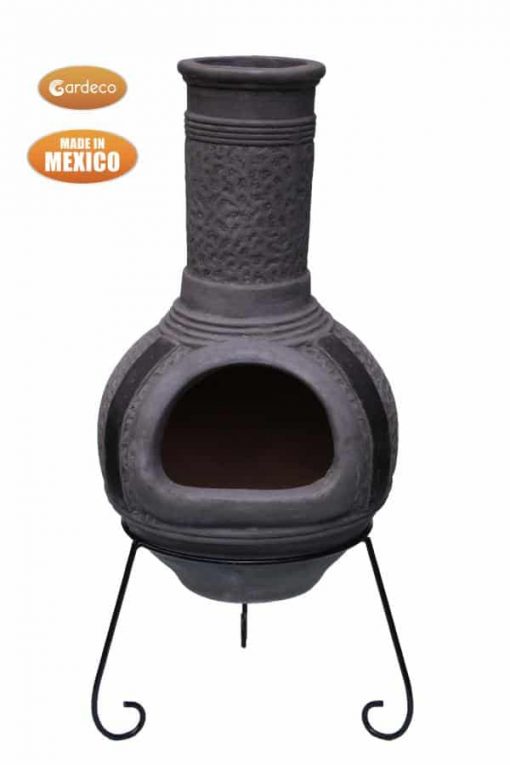 Linea Mexican Chimenea in Grey (Extra Large)