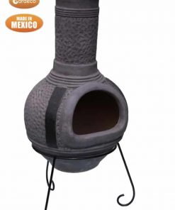 Linea Mexican Chimenea in Grey (Extra Large)