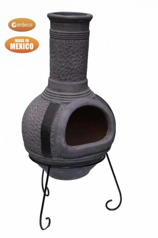 Linea Mexican Chimenea in Grey (Extra Large)