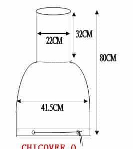 Small Chiminea Cover