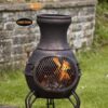 Billie small cast iron chimenea