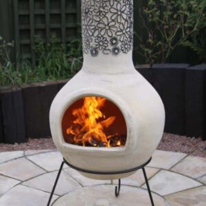 Sol Mexican Chiminea - Rustic Orange (Extra Large)