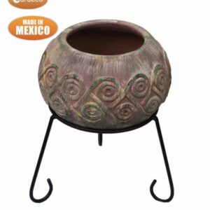 Large AESTREL fire bowl Celtic theme