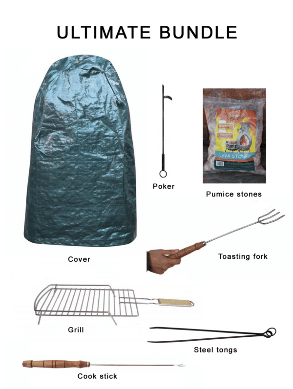 Ultimate chiminea accessory bundle