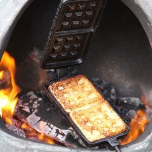 Cast Iron Waffle Iron