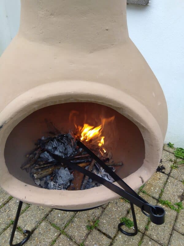 How to season a chiminea