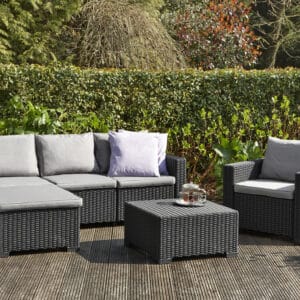 Keter Moorea Outdoor Garden Chaise Set