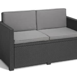 Keter Armona 4 Seat Outdoor Sofa Set in Grey