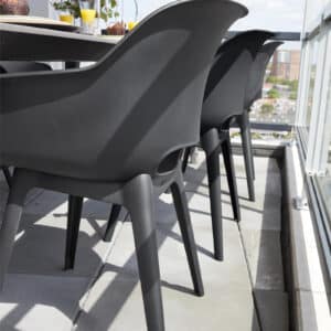 Keter Lima Table with 6 Akola Chairs