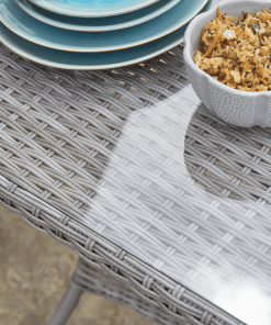 Norfolk Leisure Morston 2/4 Seat Dining Set in Grey