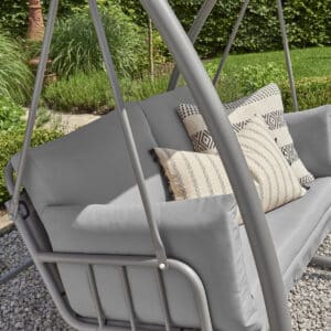 Norfolk Leisure Newmarket Swing Seat in Grey