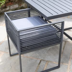 Norfolk Leisure Sheringham 4 Seater Cube Outdoor Dining Set