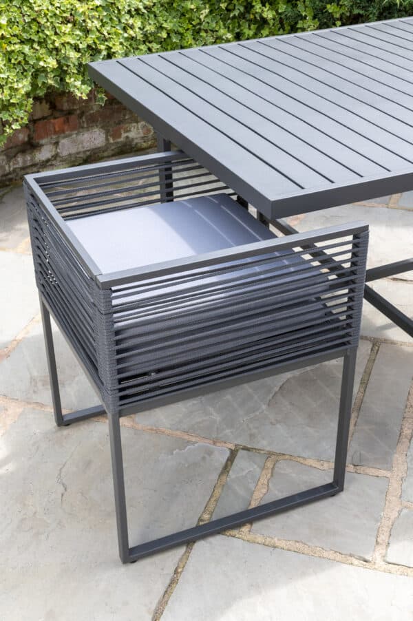 Norfolk Leisure Sheringham 4 Seater Cube Outdoor Dining Set