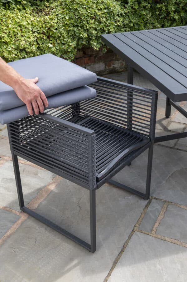 Norfolk Leisure Sheringham 4 Seater Cube Outdoor Dining Set