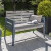 Florenity Galaxy 2 Seater Bench with Pad