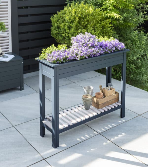 Florenity Galaxy High Planter with Zinc Tray