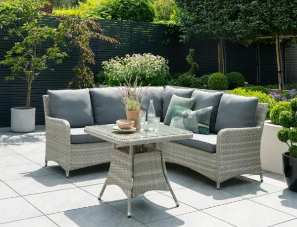 Norfolk Leisure Weybourne Outdoor Mini Corner Lounge Set