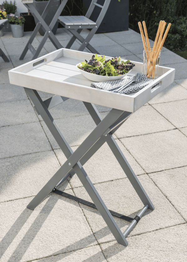 Florenity Grigio Folding Butler Tray