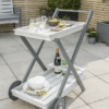 Florenity Grigio Drinks Trolley