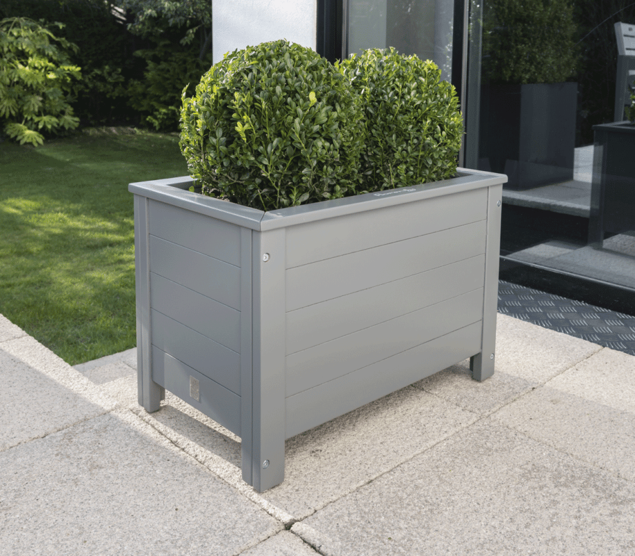 Florenity Grigio Rectangular Planter