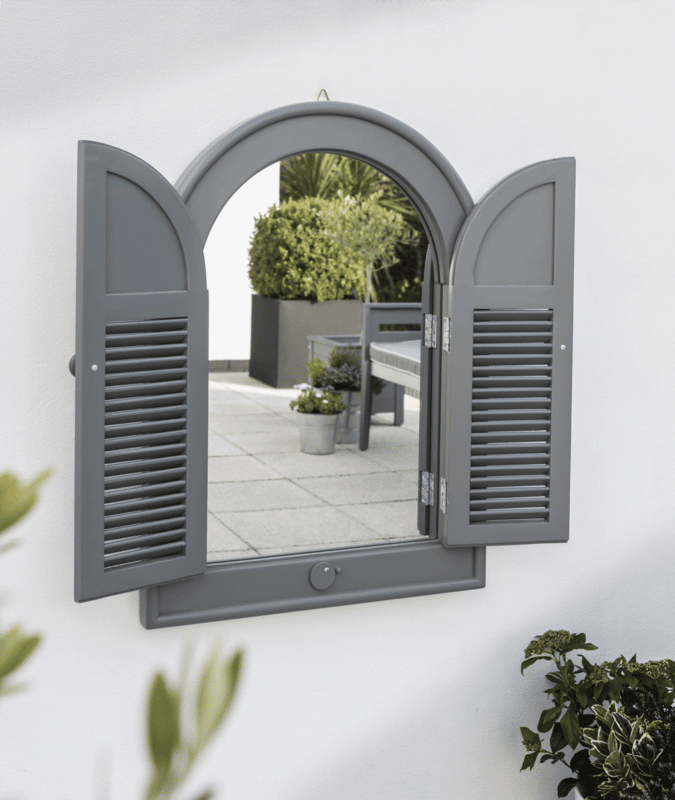 Florenity Grigio Arch Mirror