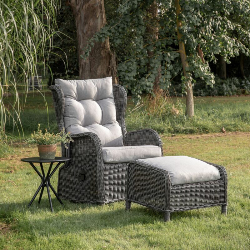 GLS Seren Reclining Chair and Footstool Set