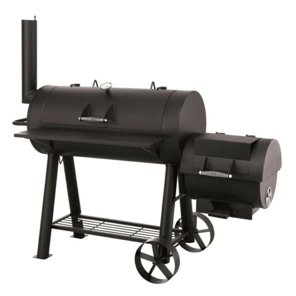 Tepro Milwaukee Premium Charcoal Offset BBQ Pit Smoker